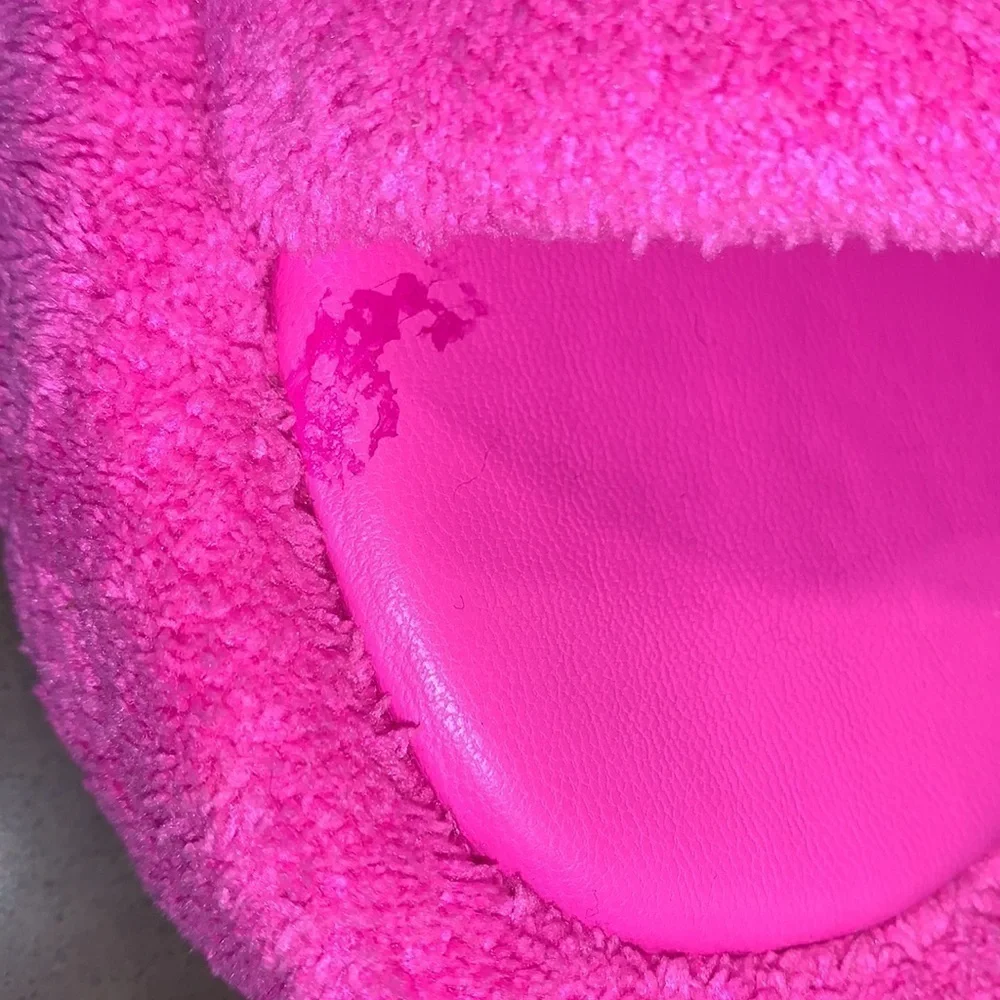 NWOT Circus by Sam Edelman Latasha Pink Terry Wedge Slide Sandals 7 - Picture 14 of 14